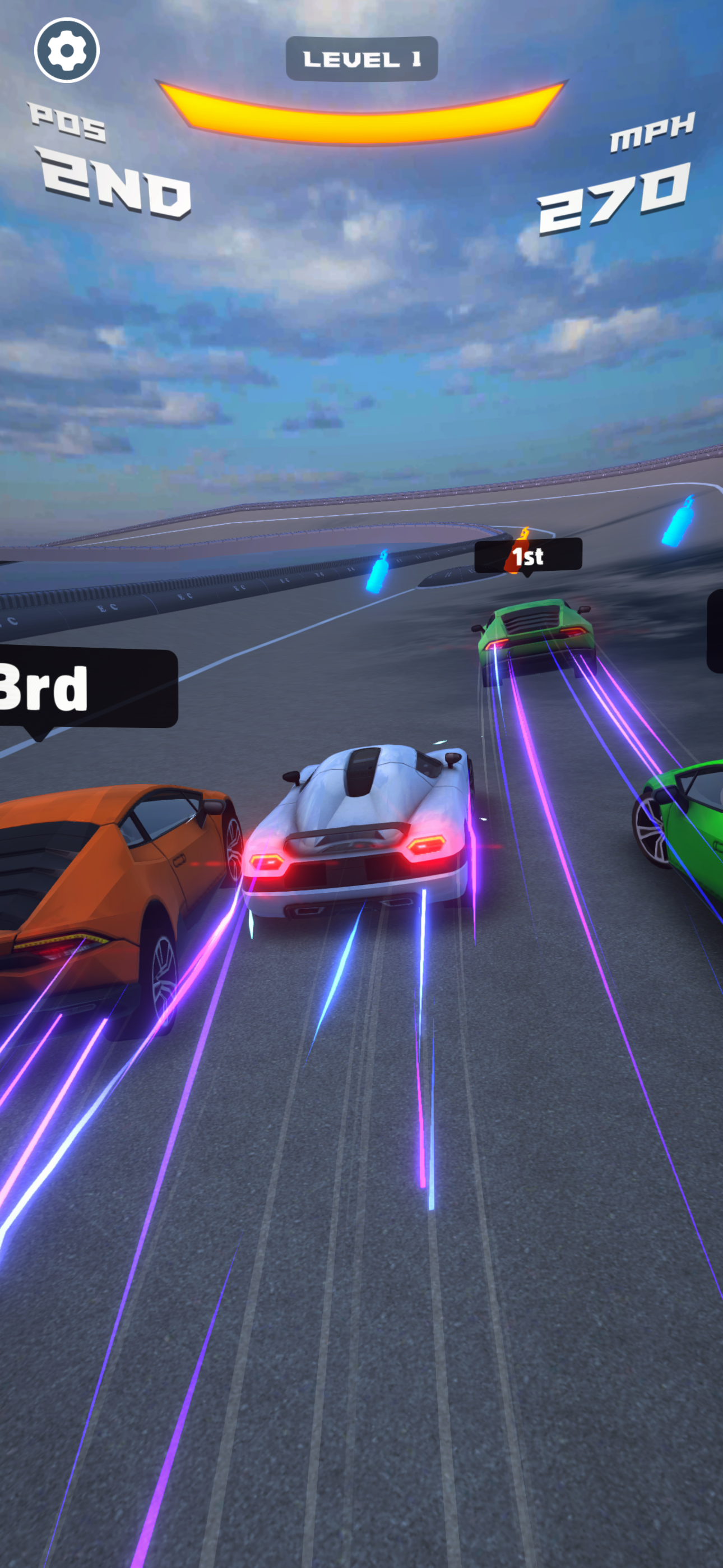 Screenshot of Race Mania!