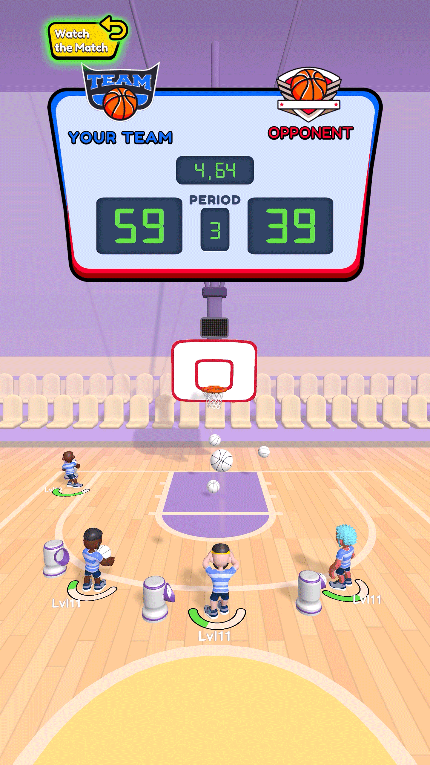 Idle Basketball Arena Mod APK.