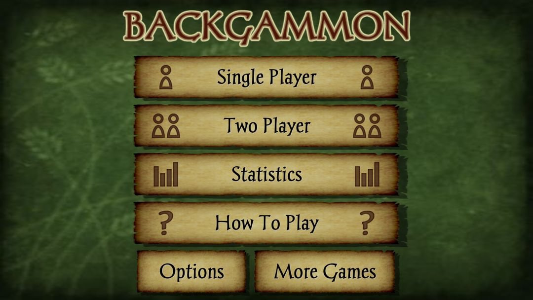 Backgammon Pro 게임 스크린 샷