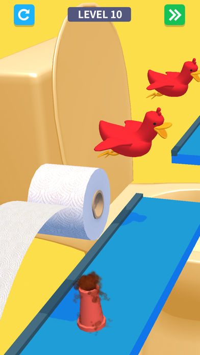 Screenshot 1 of Mga Larong Toilet 3D 