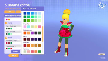 Cosplay Club Game Screenshot