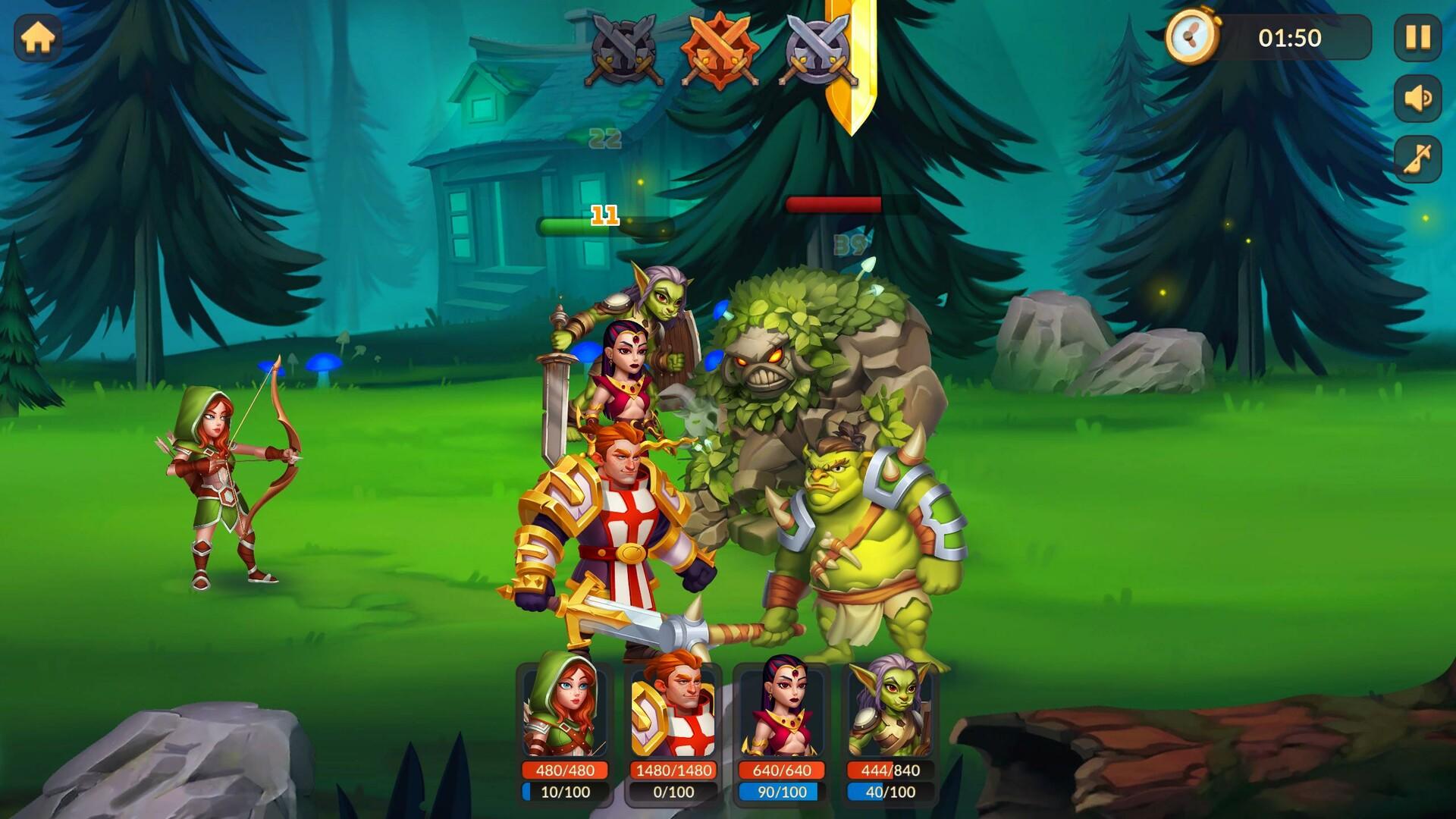 Heroes of the Citadel screenshot game