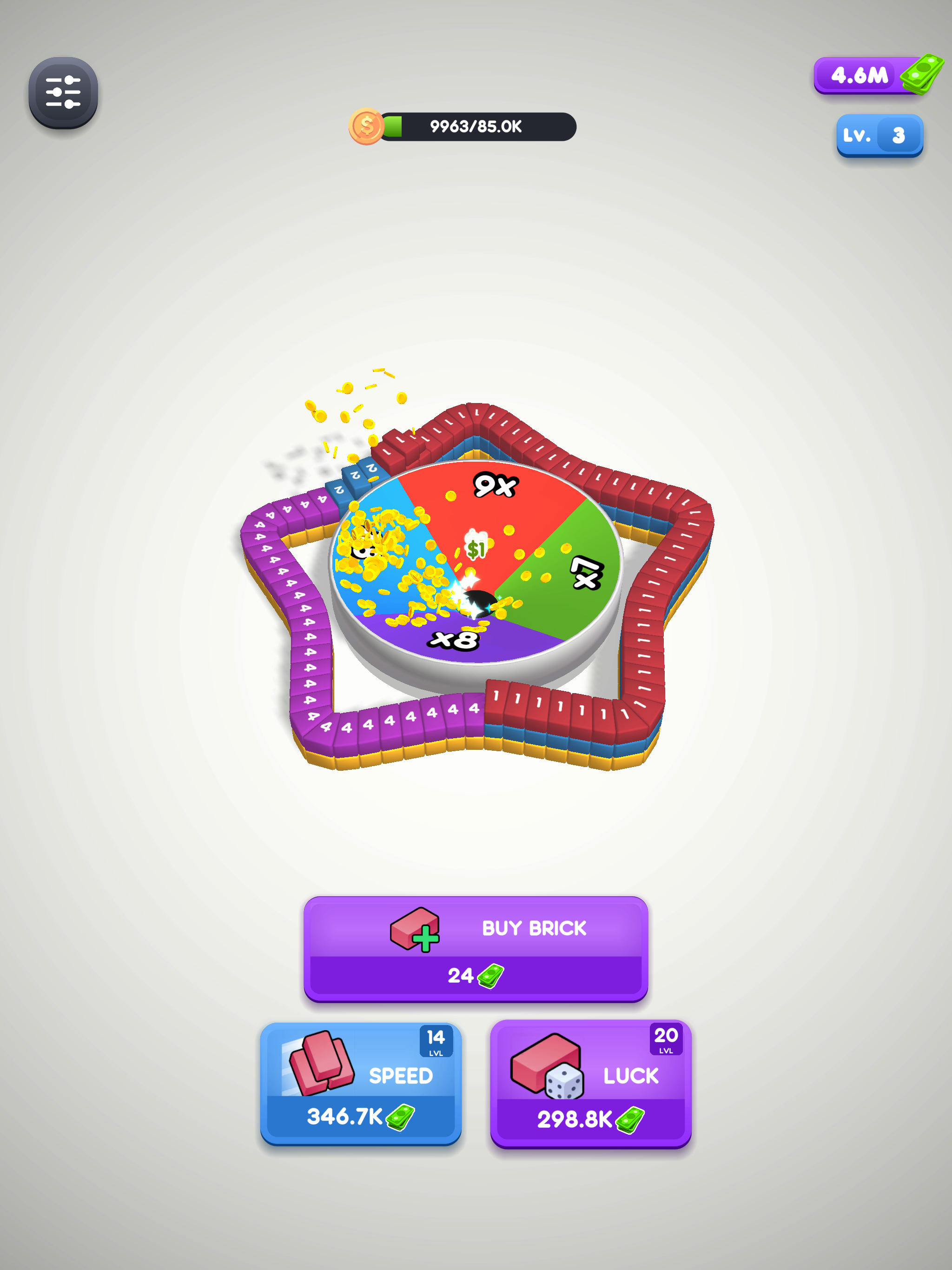 Bricks Merge Game Screenshot