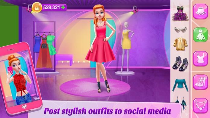 Selfie Queen Star Game Screenshot