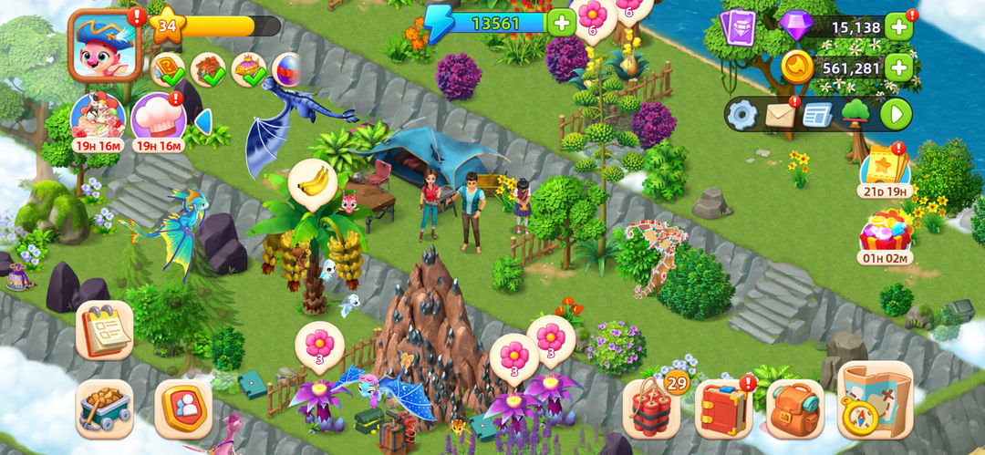 Dragonscapes Adventure screenshot game