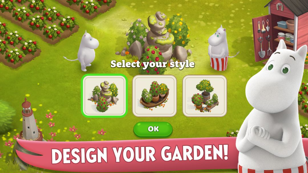 Moomin: Puzzle & Design screenshot game