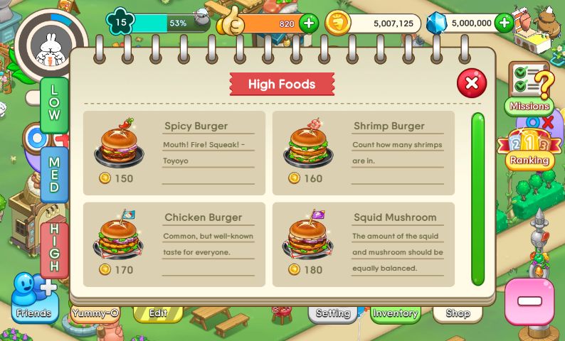 Toyoyo and Yummy Town - Foods! screenshot game