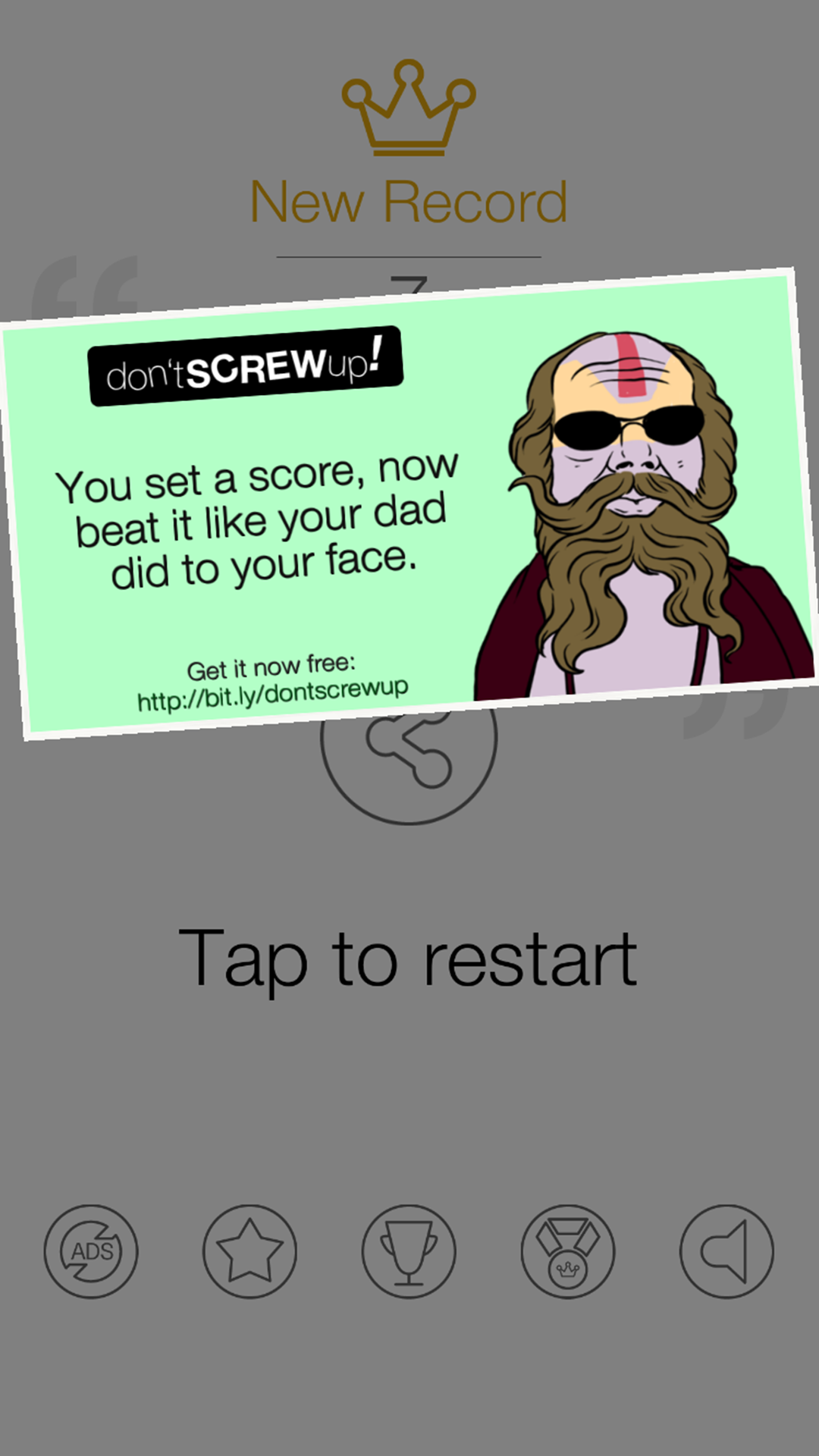 Don't Screw Up! Game Screenshot