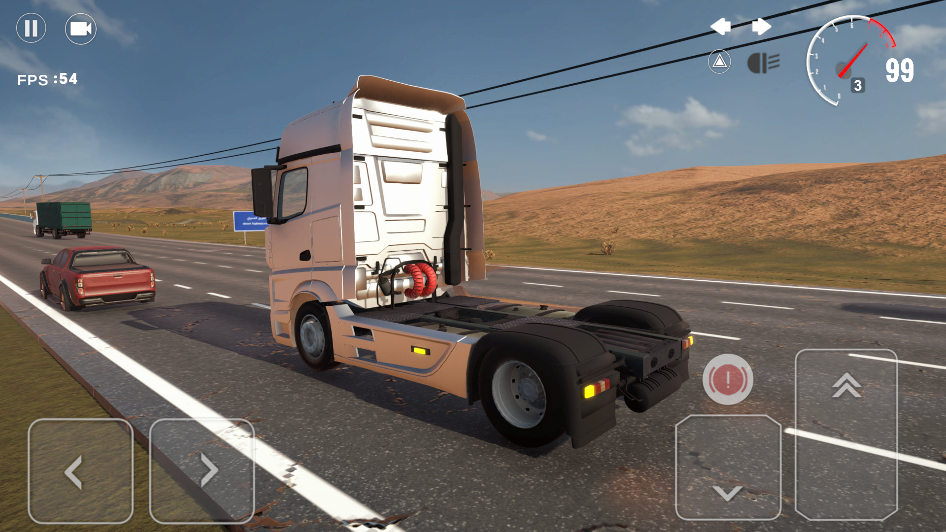 Trucks Drift Simulator Hajwala Game Screenshot