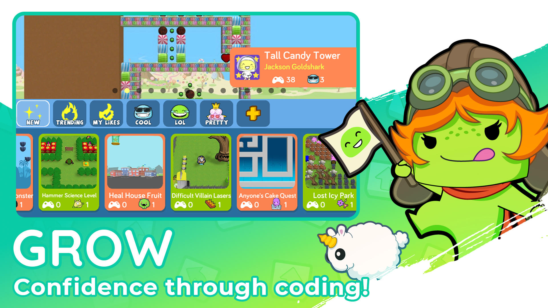 codeSpark - Coding for Kids Game Screenshot
