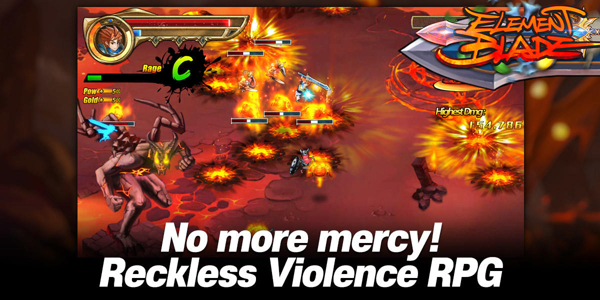 Cuplikan Layar Game Element Blade