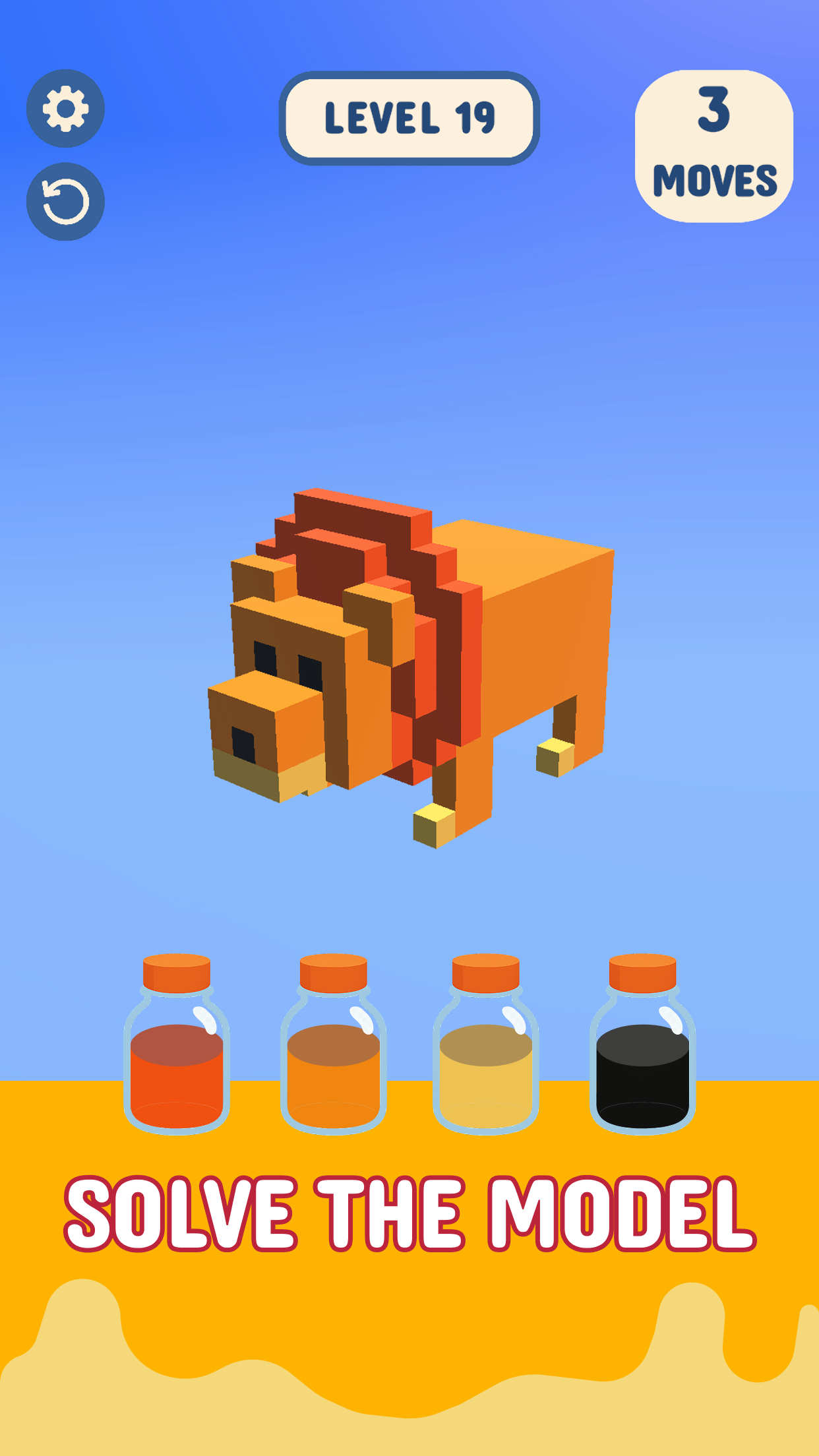 Dye My Blocks Game Screenshot