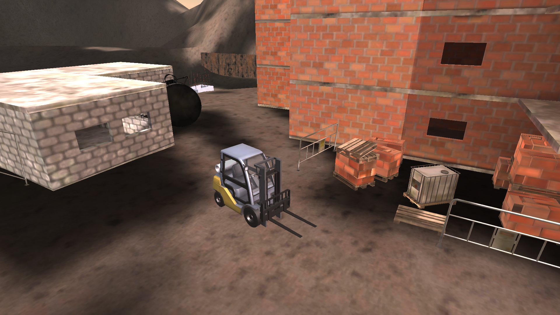 Forklift Driver Simulator Game Game Screenshot