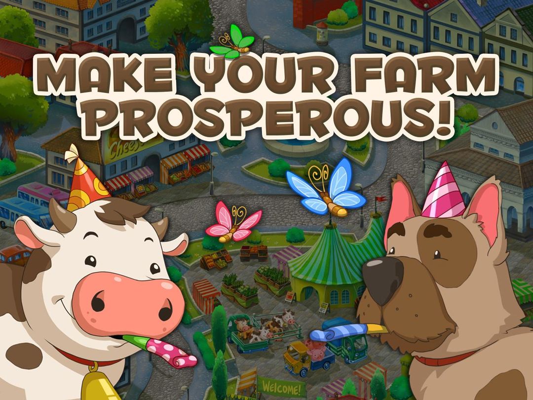 Jolly Days Farm: Time Management Game ภาพหน้าจอเกม