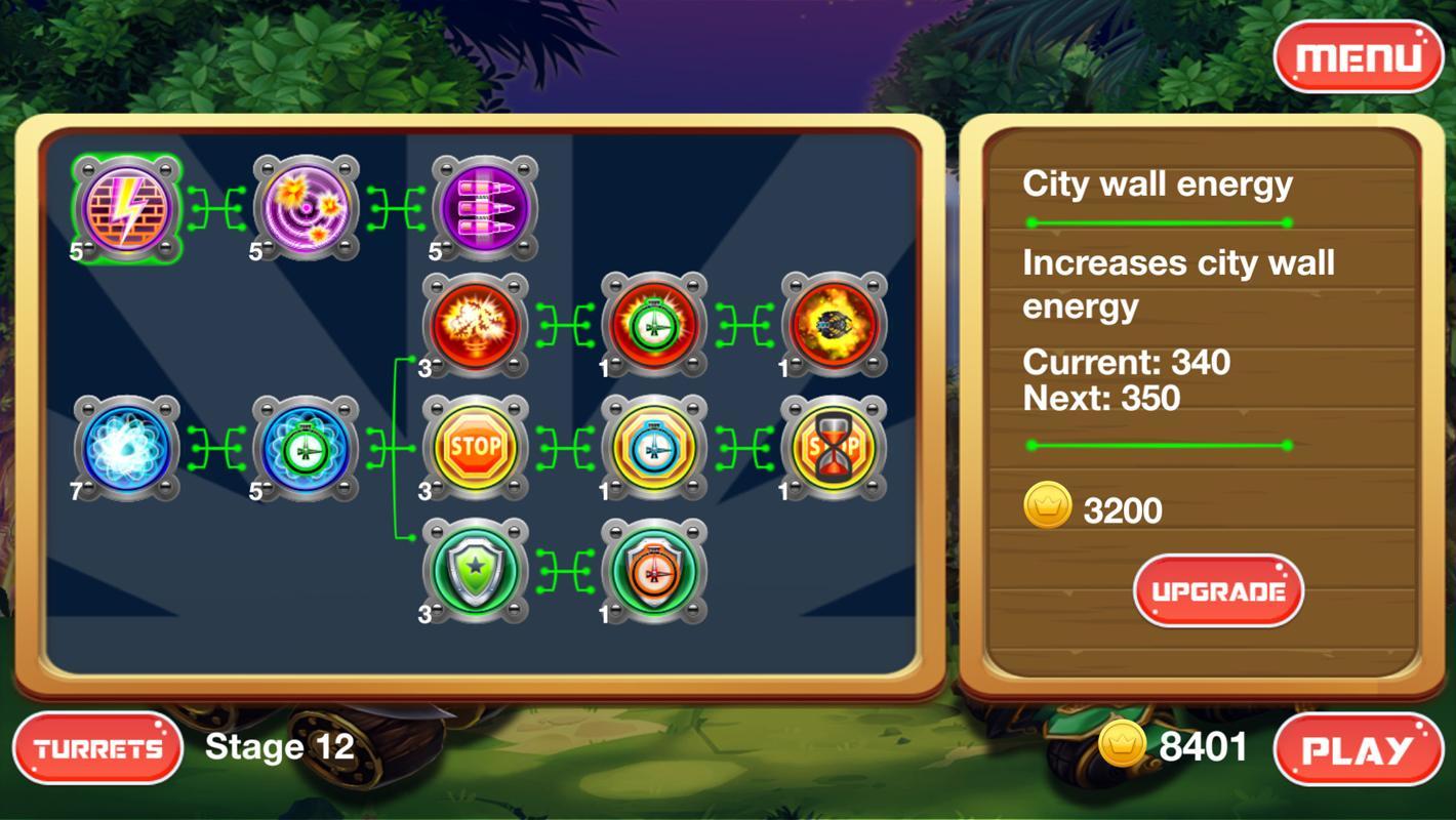 Cuplikan Layar Game Tank Trouble Defense