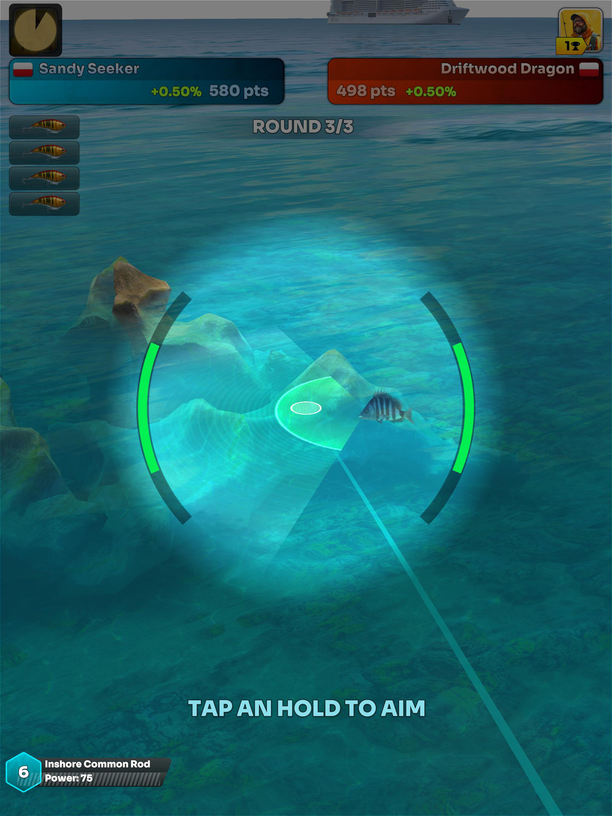 Fishing Champions: casual game Game Screenshot