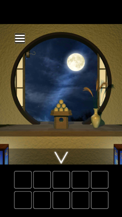 Captura de Tela do Jogo 脱出ゲーム 月見旅館からの脱出