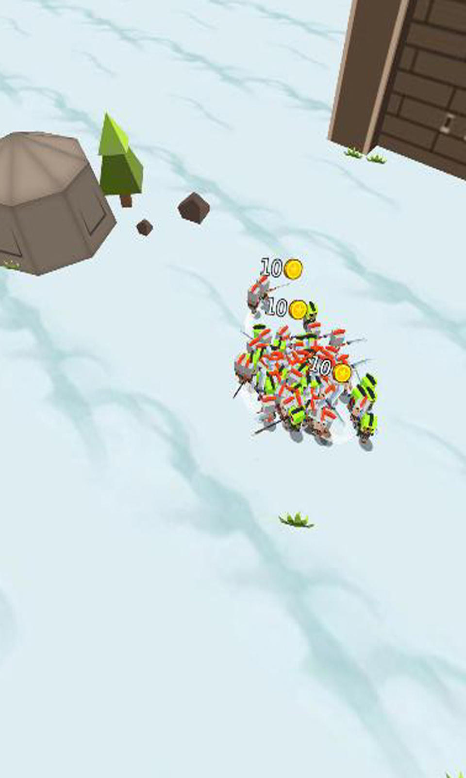 Square war head on Game Screenshot