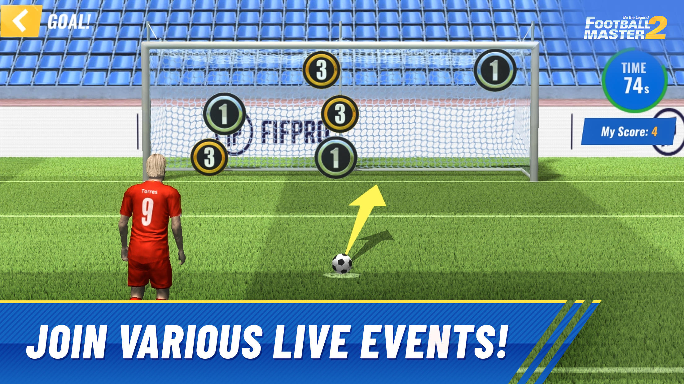 Football Master 2 Game Screenshot