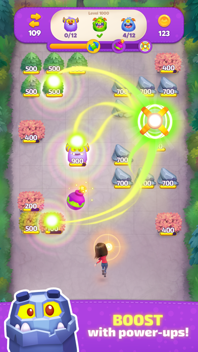 Bounceville Stories: Brick Pop Game Screenshot