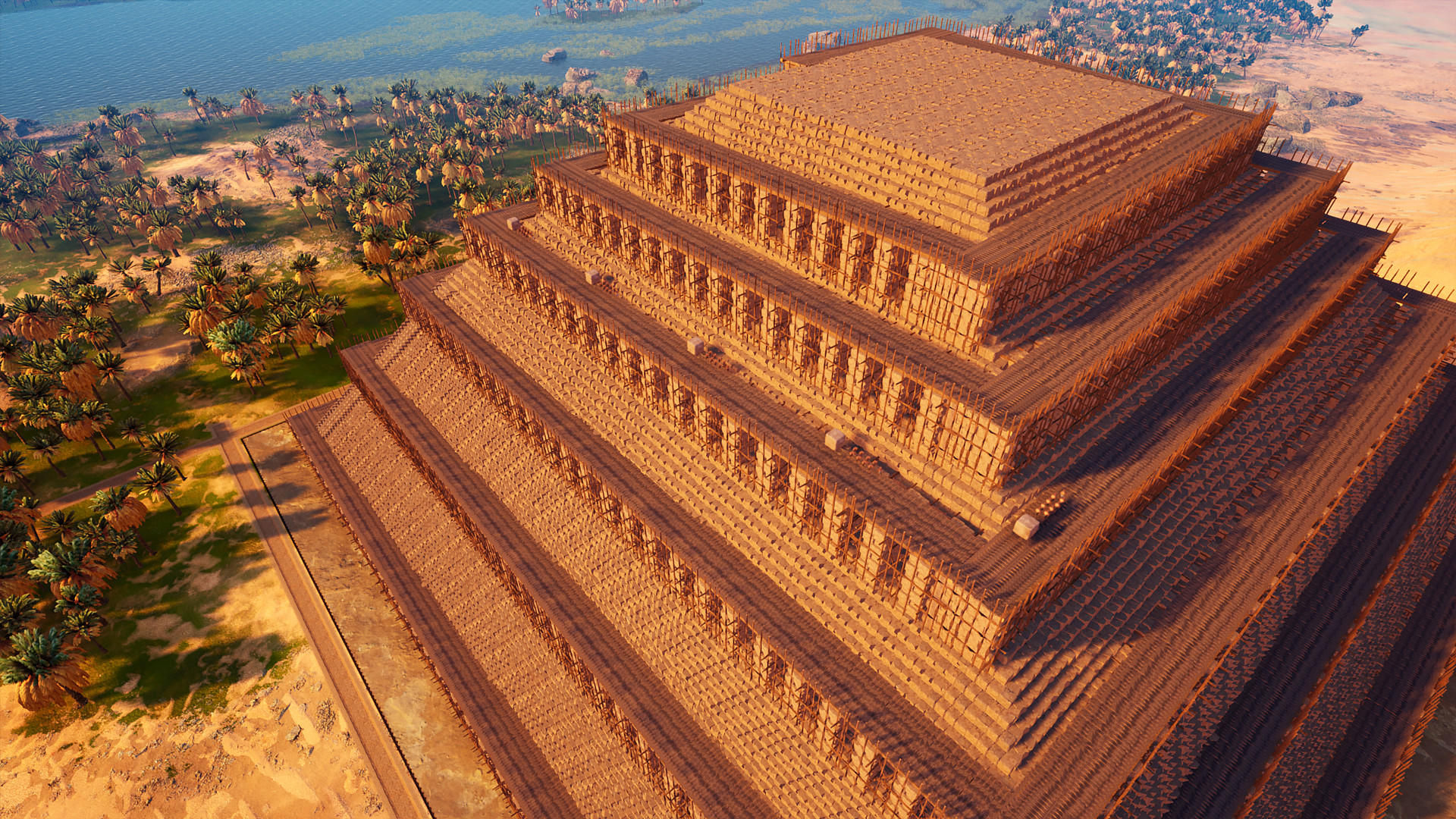 Builders of Egypt: First pyramid screenshot game