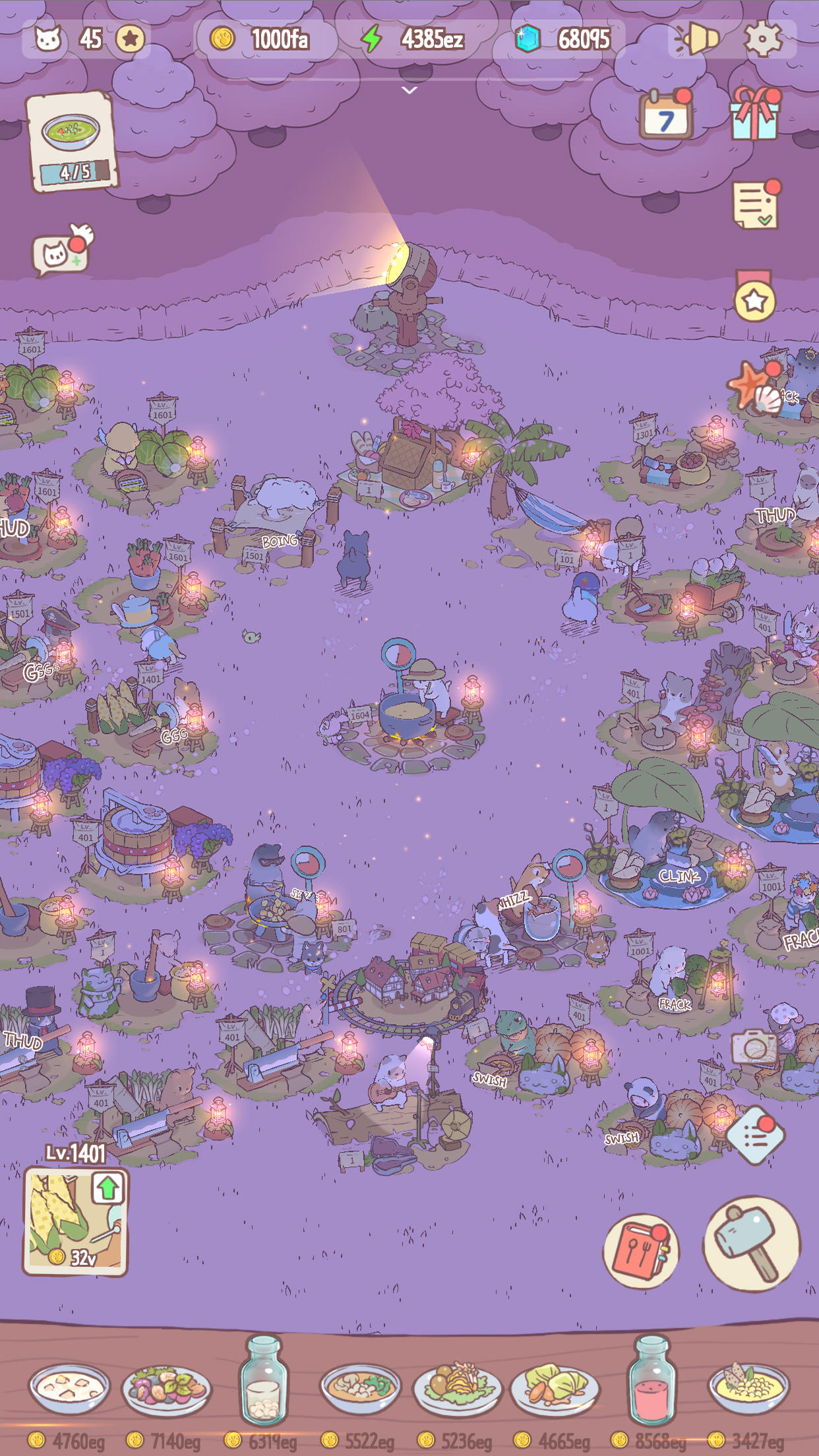 Cats & Soup Netflix Edition Game Screenshot
