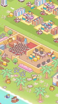 Cuplikan Layar Game Cat CEO: Idle Fish Tycoon