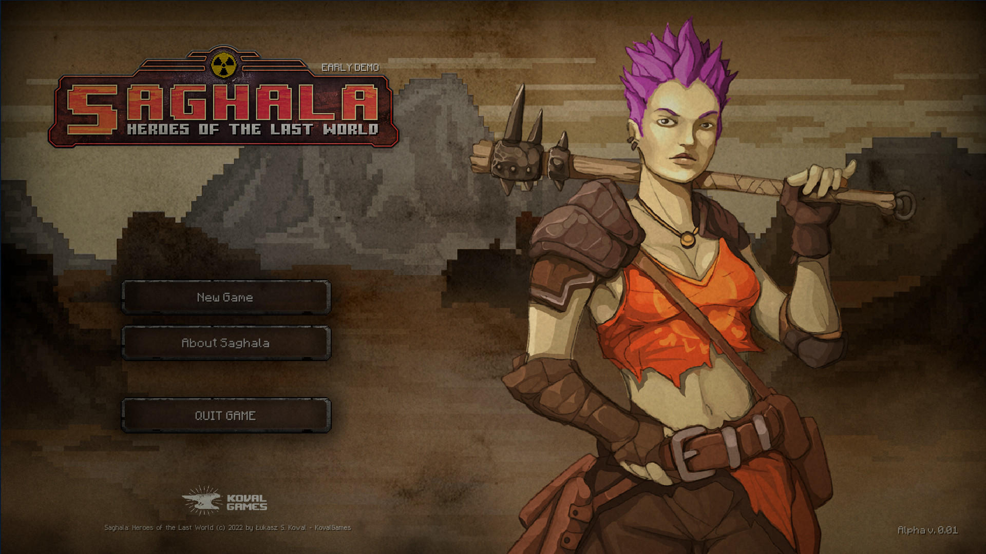 Saghala: Heroes of the Last World ภาพหน้าจอเกม