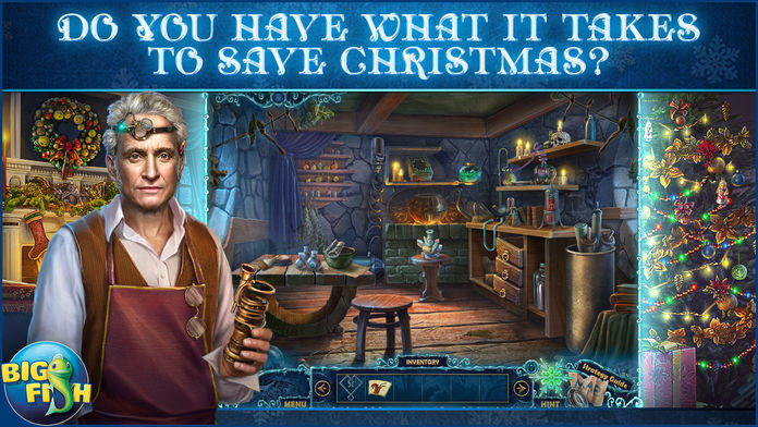 Screenshot 1 of Christmas Eve: Midnight's Call - Une aventure d'objets cachés (complet) 