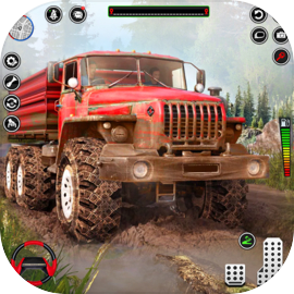 Mud Truck Driving Offroad Game