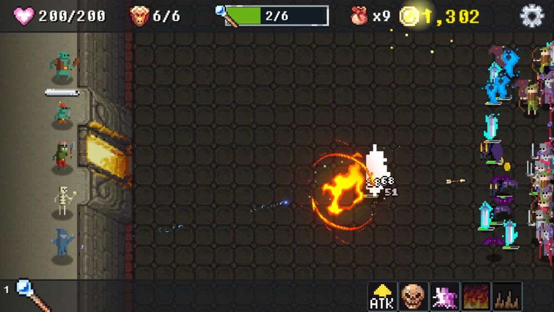 地牢防御战 screenshot game