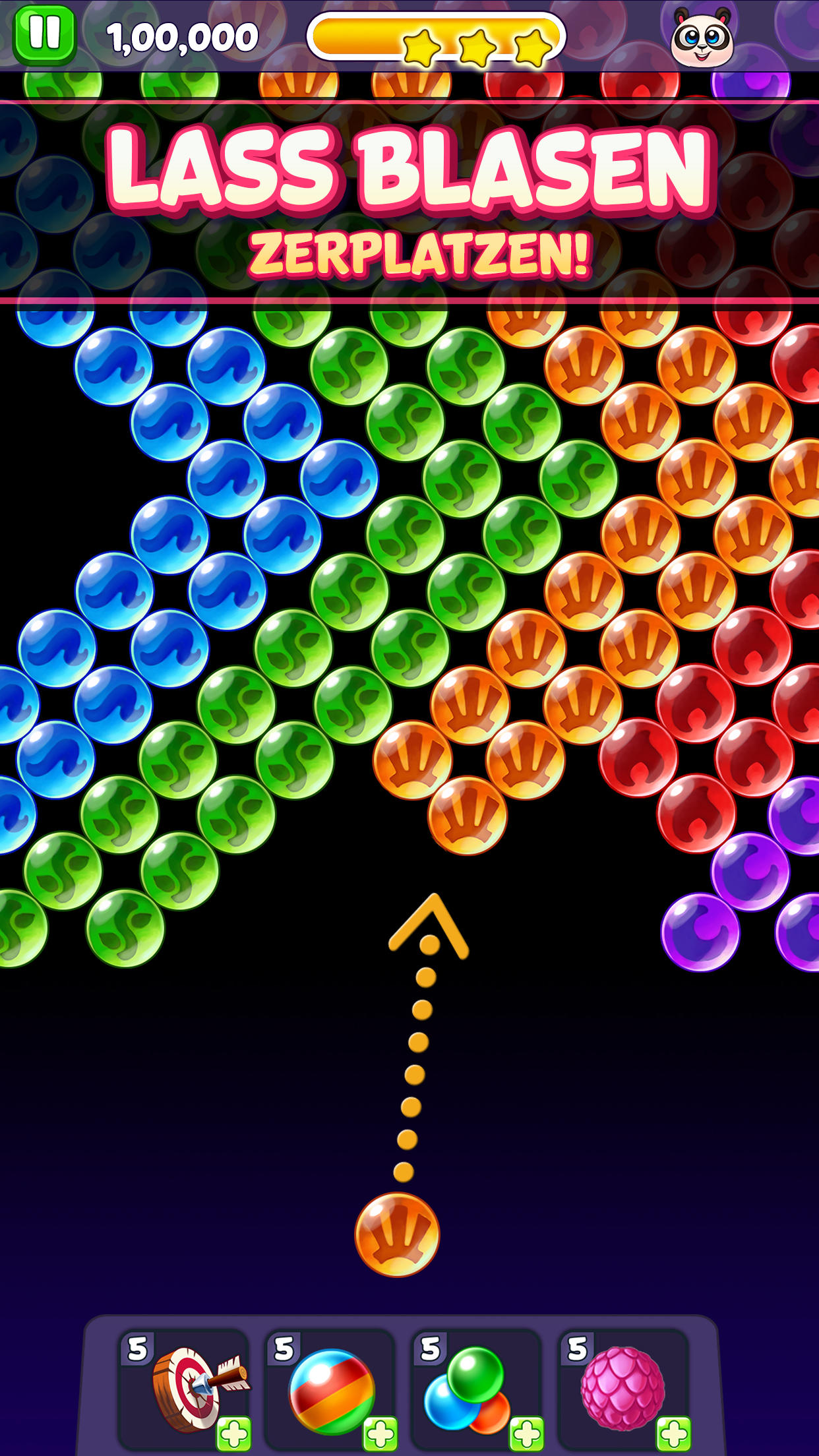 Screenshot 1 of Panda Pop! Tolles Bubble-Spiel 13.1.015