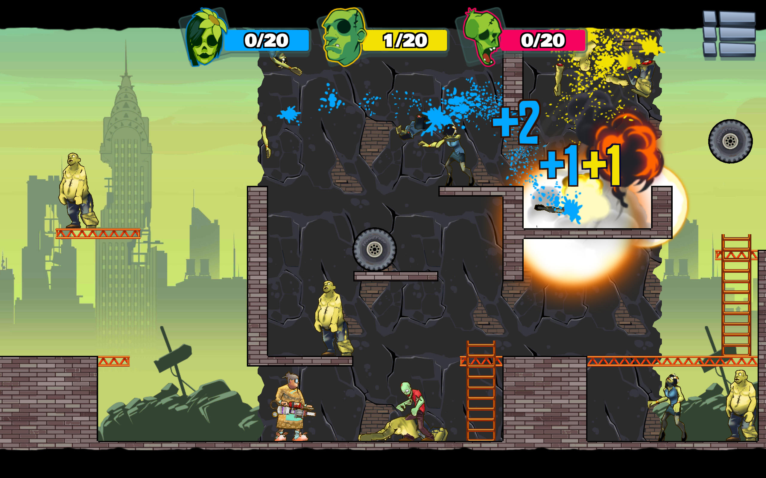 Stupid Zombies 3 ภาพหน้าจอเกม