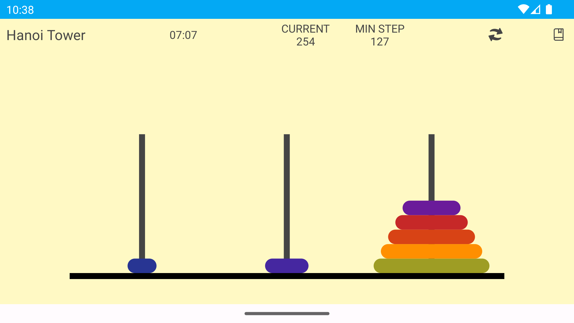 Hanoi Tower Game Screenshot