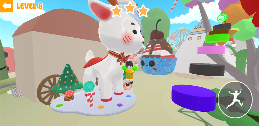 Magical Park Obby Jump Parkour Game Screenshot
