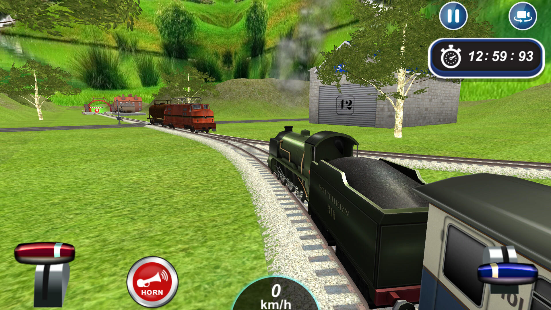 Screenshot 1 of Silangang Europe Train Sim 2 
