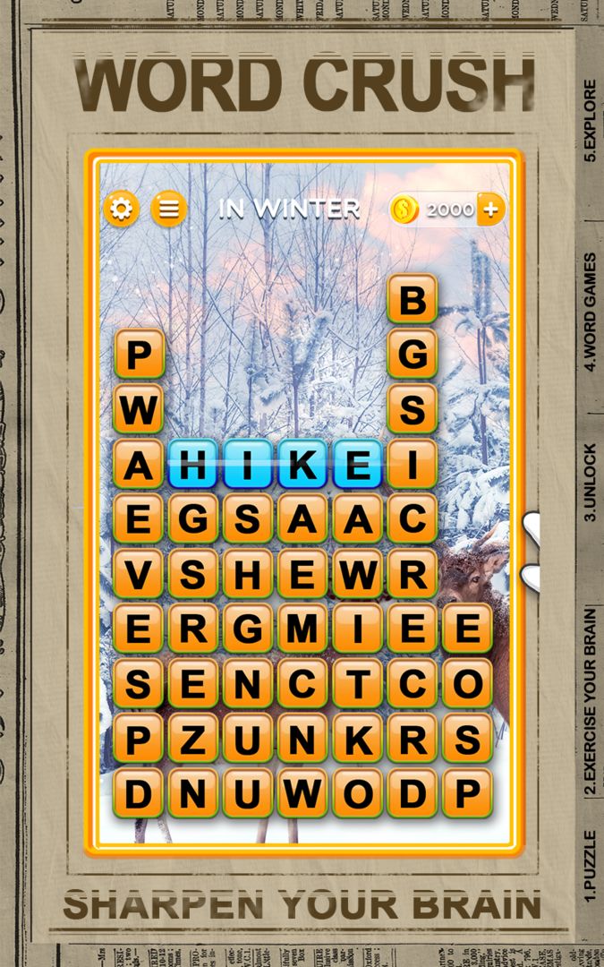 Word Crush - Fun Puzzle Game ภาพหน้าจอเกม