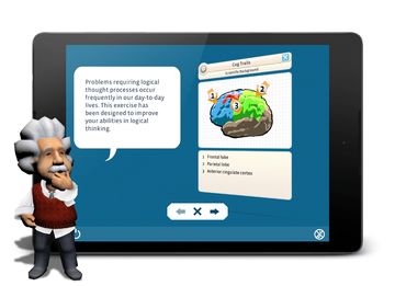 Скриншот игры Einstein Brain Training