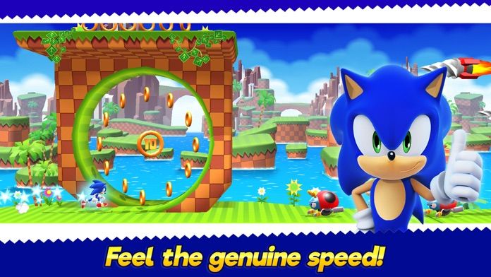 Sonic Runners Adventure ภาพหน้าจอเกม