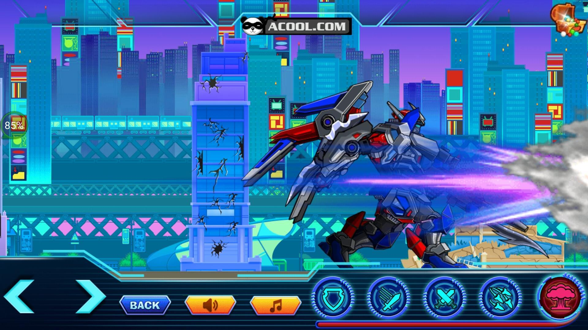 Screenshot of Toy Robot War:Robot Tormentor