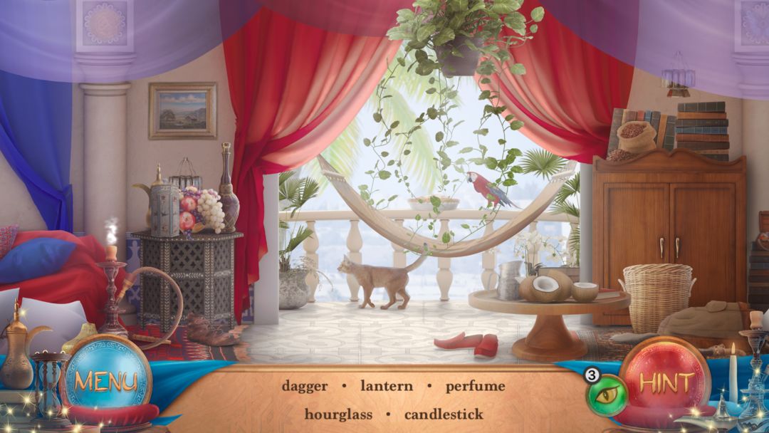 Screenshot of Aladdin - Hidden Objects Games