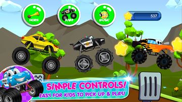 Monster Trucks Game for Kids 2 Game Screenshot