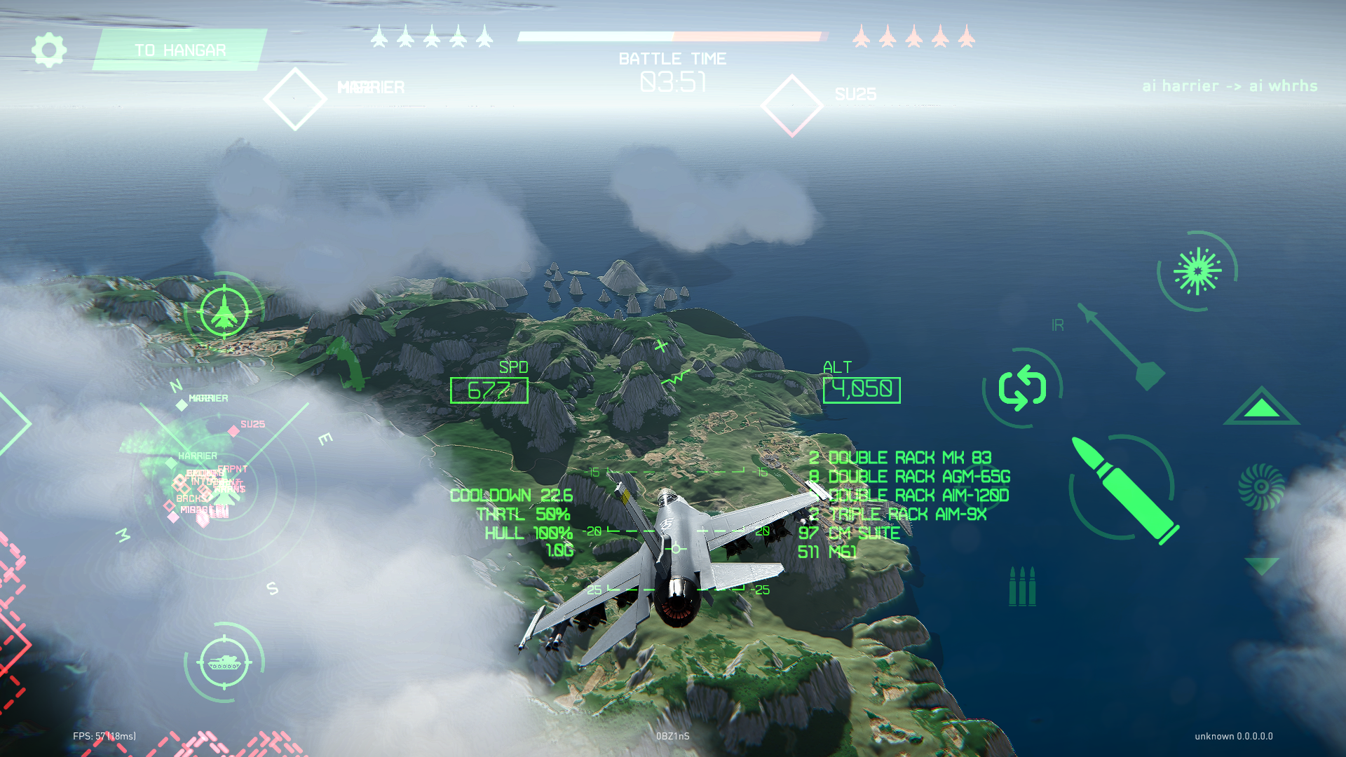 Modern Jet Fighters Online Game Screenshot