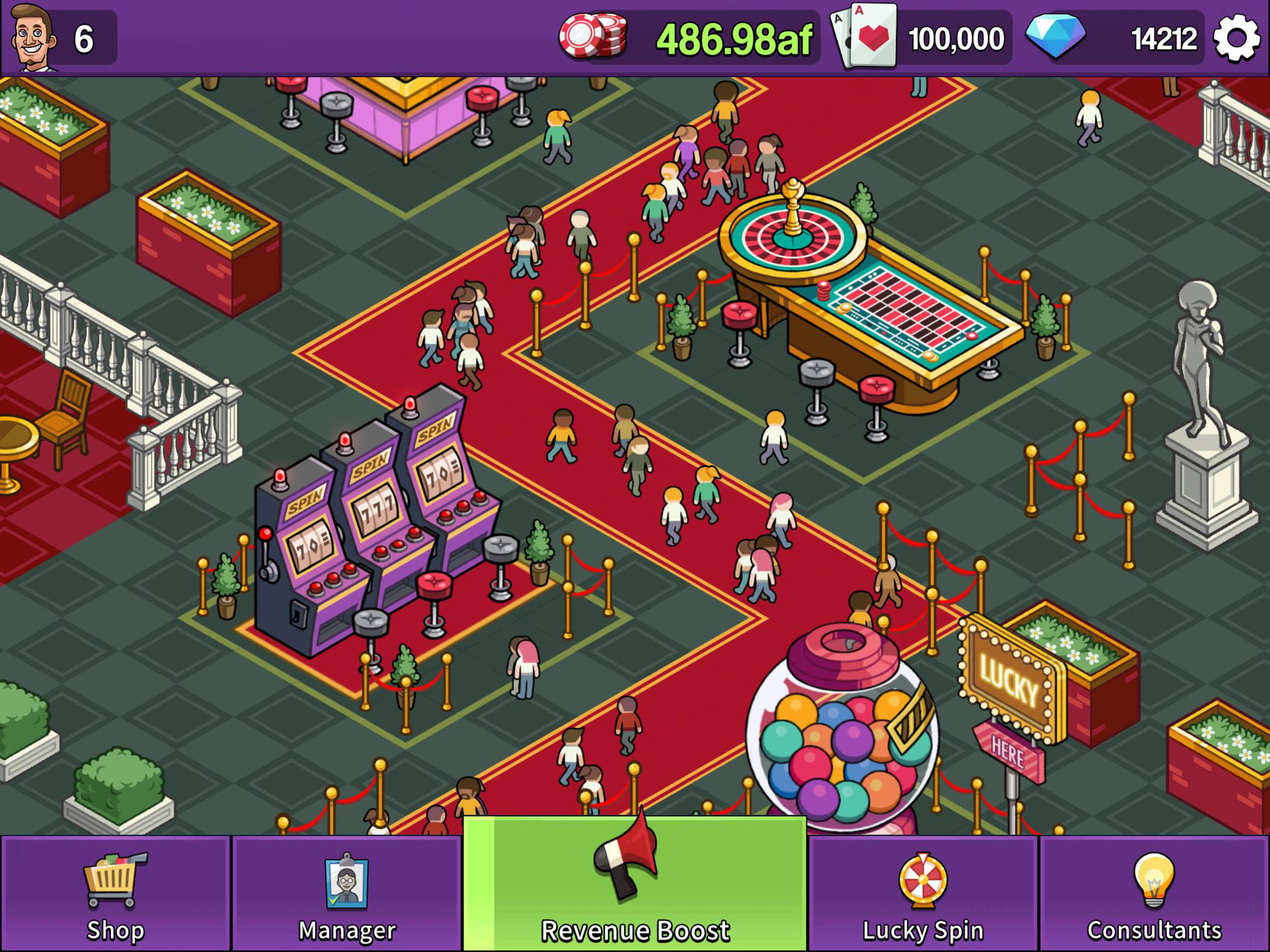 Idle Billionaire Tycoon ภาพหน้าจอเกม