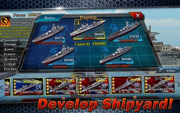 World Warfare: Battleships Game Screenshot