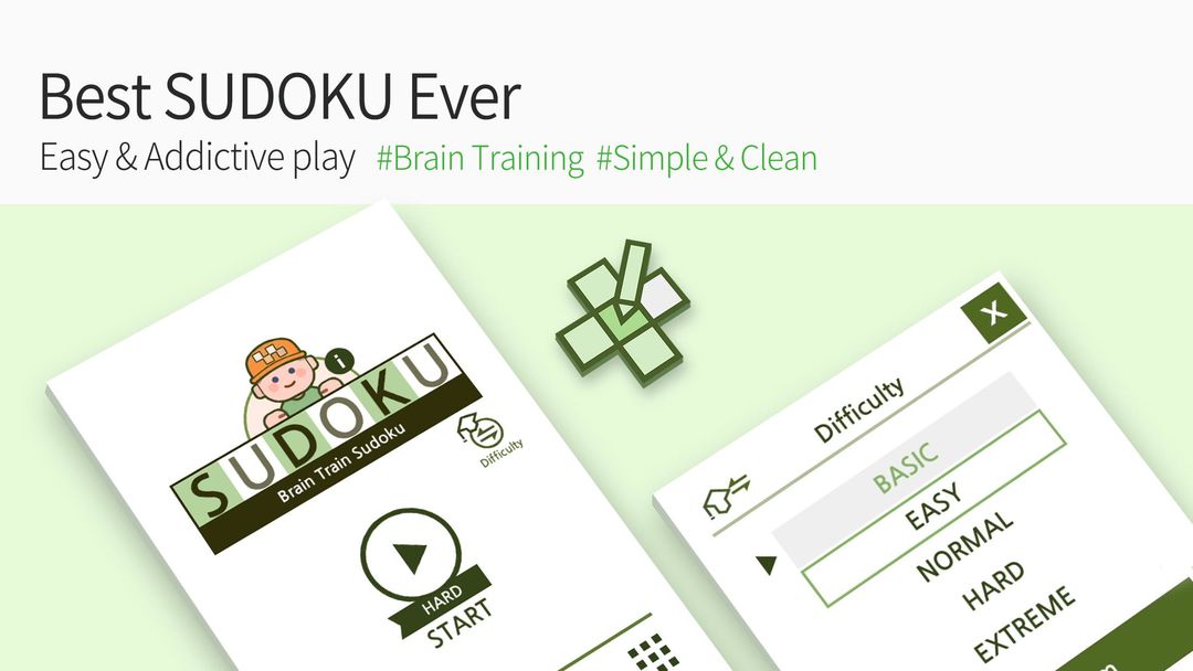 Brain Train Sudoku : BTS screenshot game