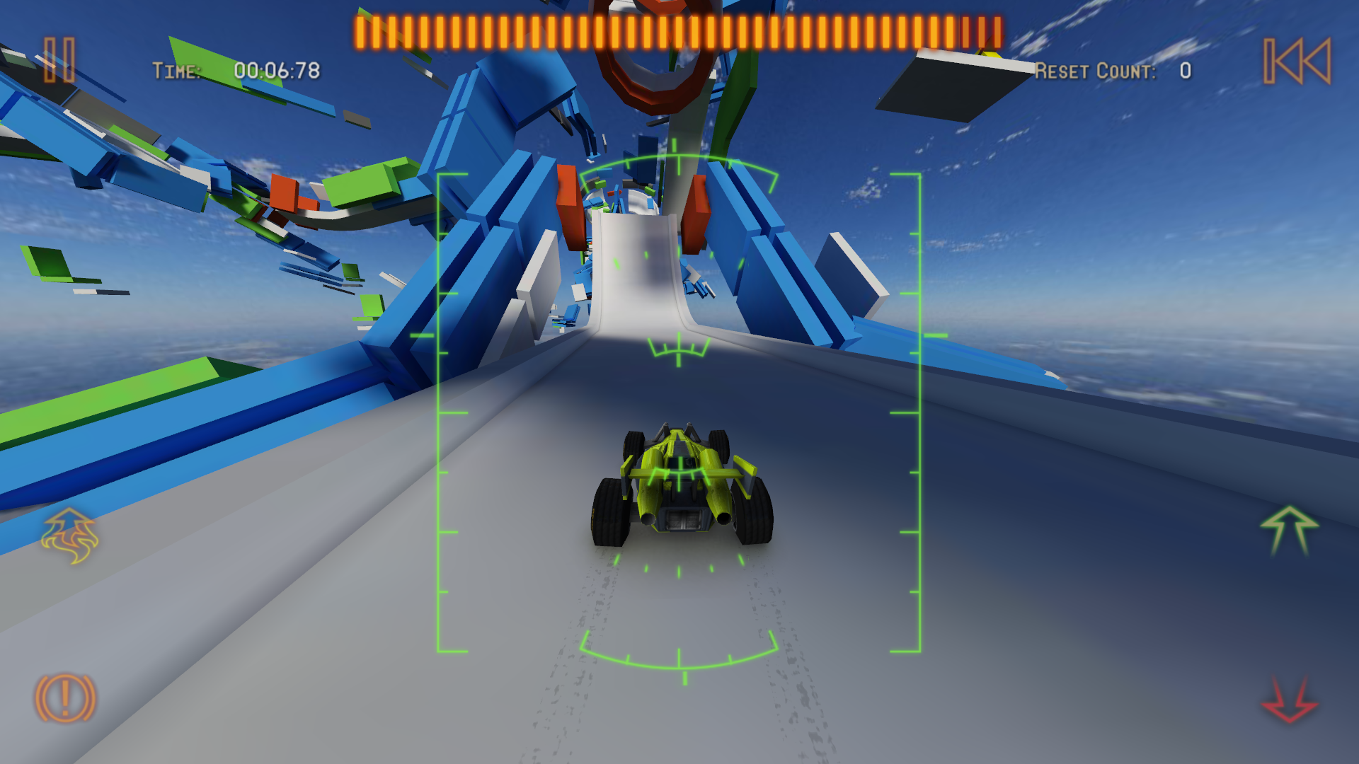 Jet Car Stunts 2 Game Screenshot