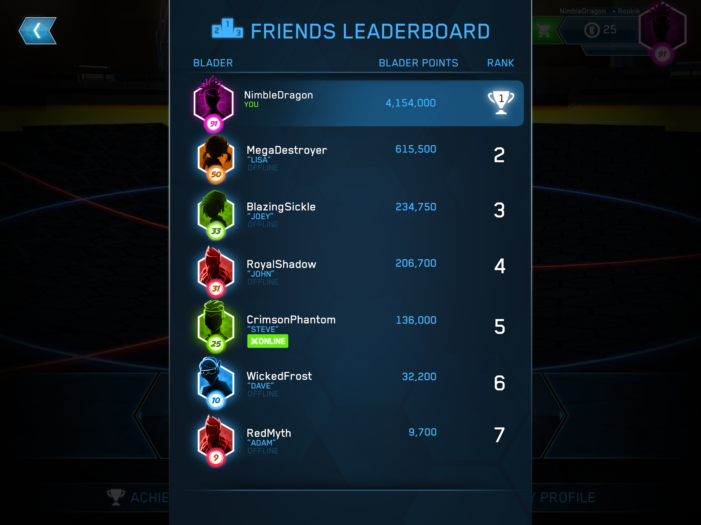 BEYBLADE BURST app Game Screenshot