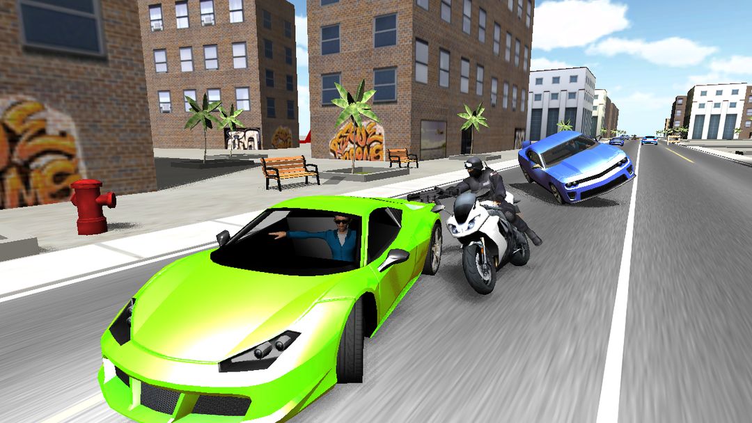 Moto Fighter 3D screenshot game