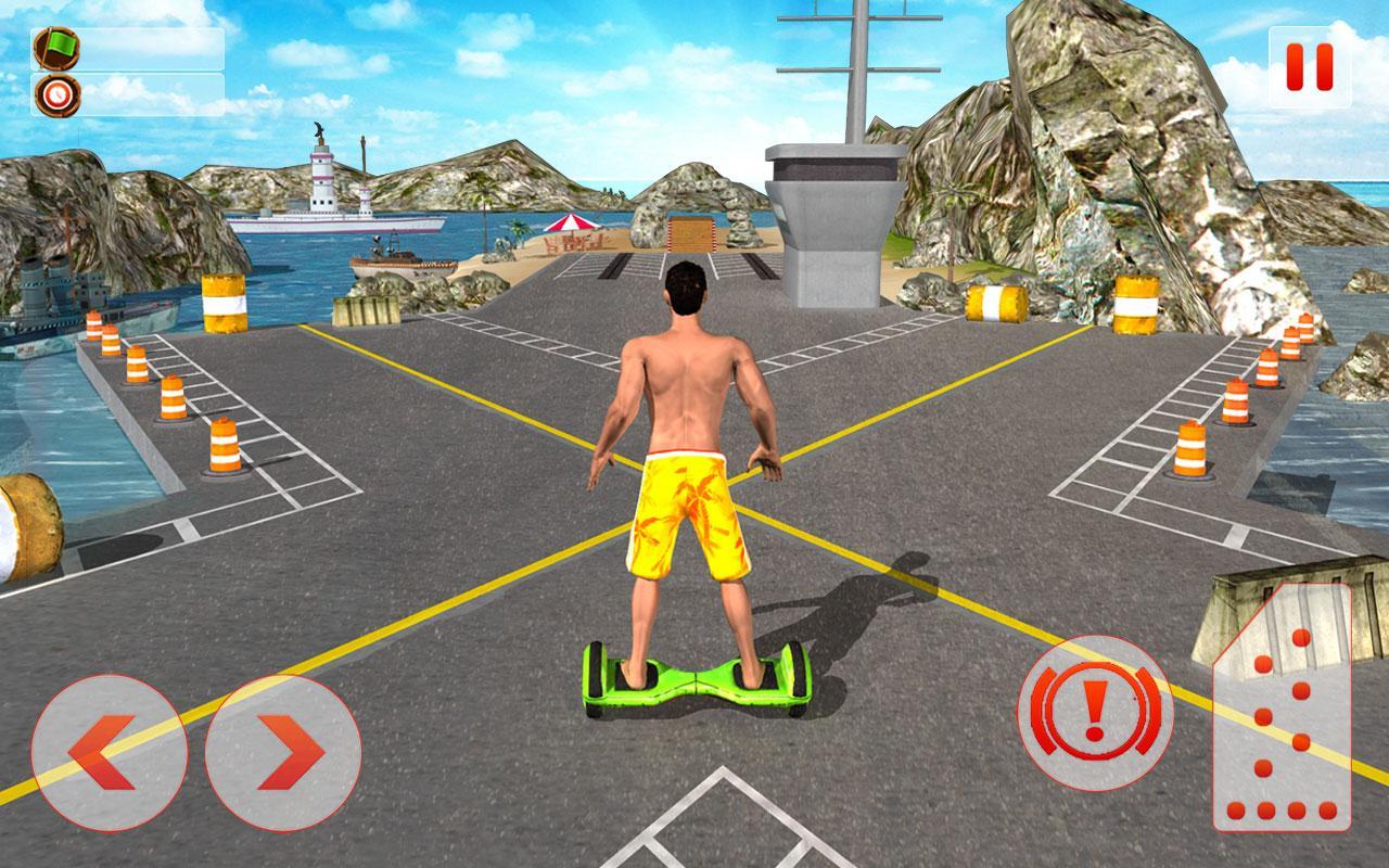 Hoverboard Stunts 2016 Game Screenshot